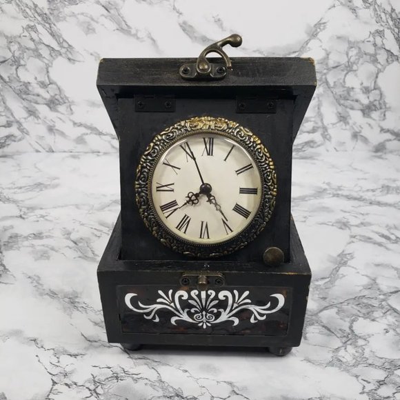Home Interiors Clock Box Vintage - Picture 7 of 10